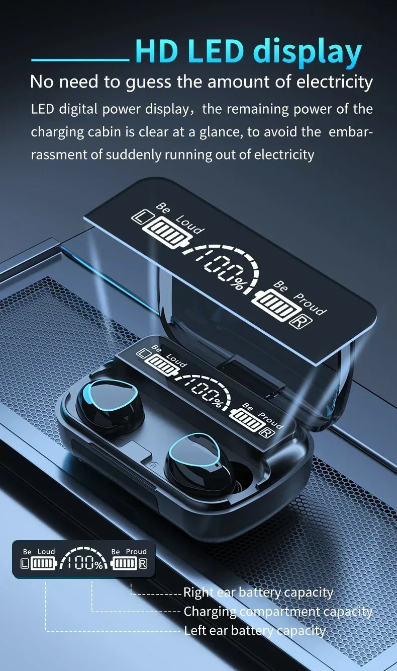 Auri M10 – Wireless Bluetooth Earbuds