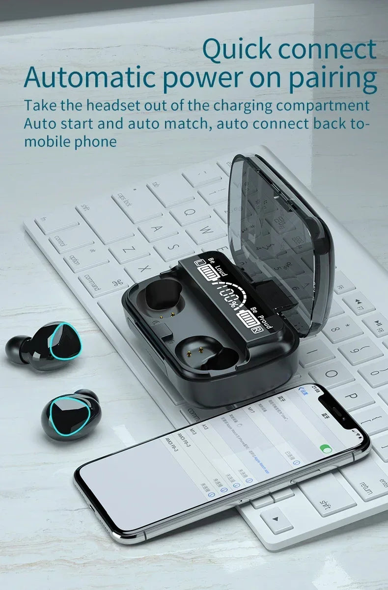 Auri M10 – Wireless Bluetooth Earbuds