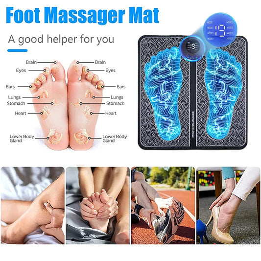 SoleEase – Smart EMS Foot Massager Pad