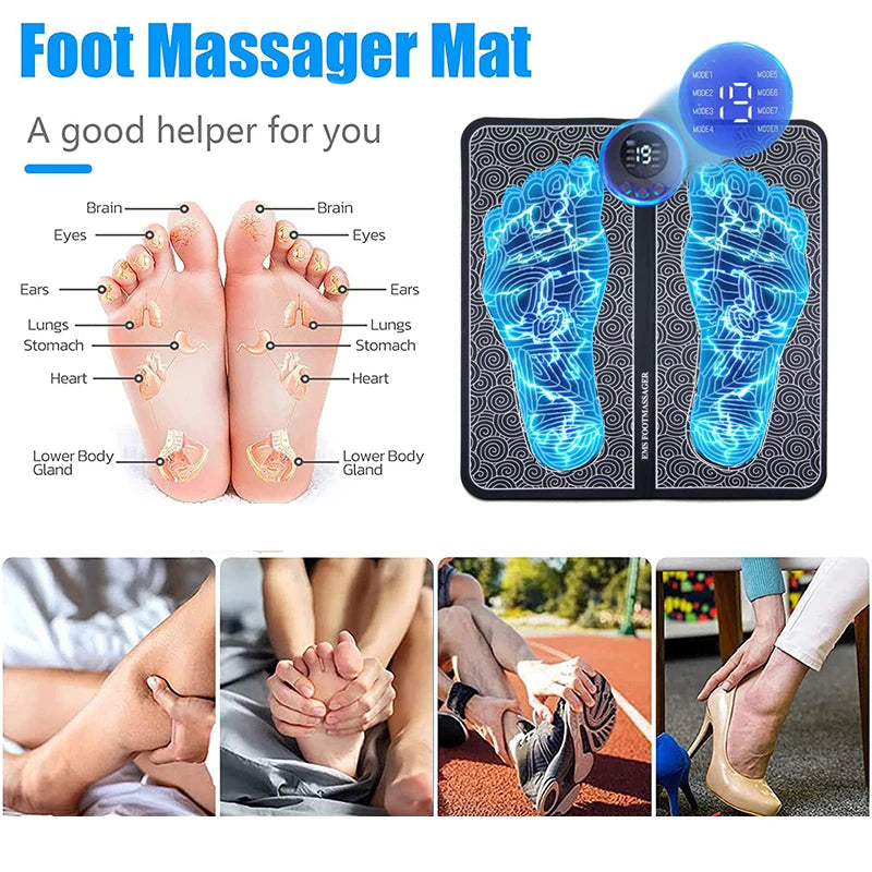 SoleEase – Smart EMS Foot Massager Pad