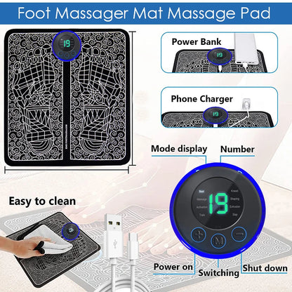 SoleEase – Smart EMS Foot Massager Pad